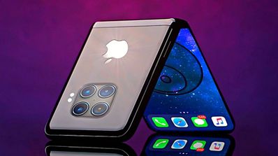 iPhone plegable render