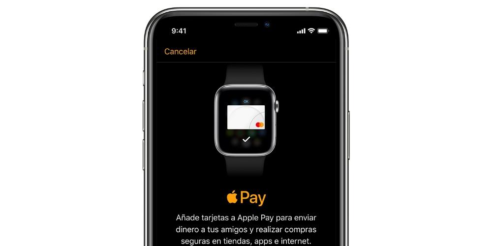 Añadir tarjeta Apple Pay Apple Watch