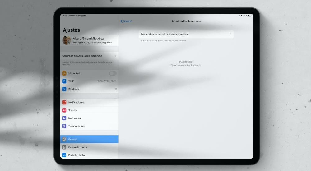 Actualizar iPad Pro