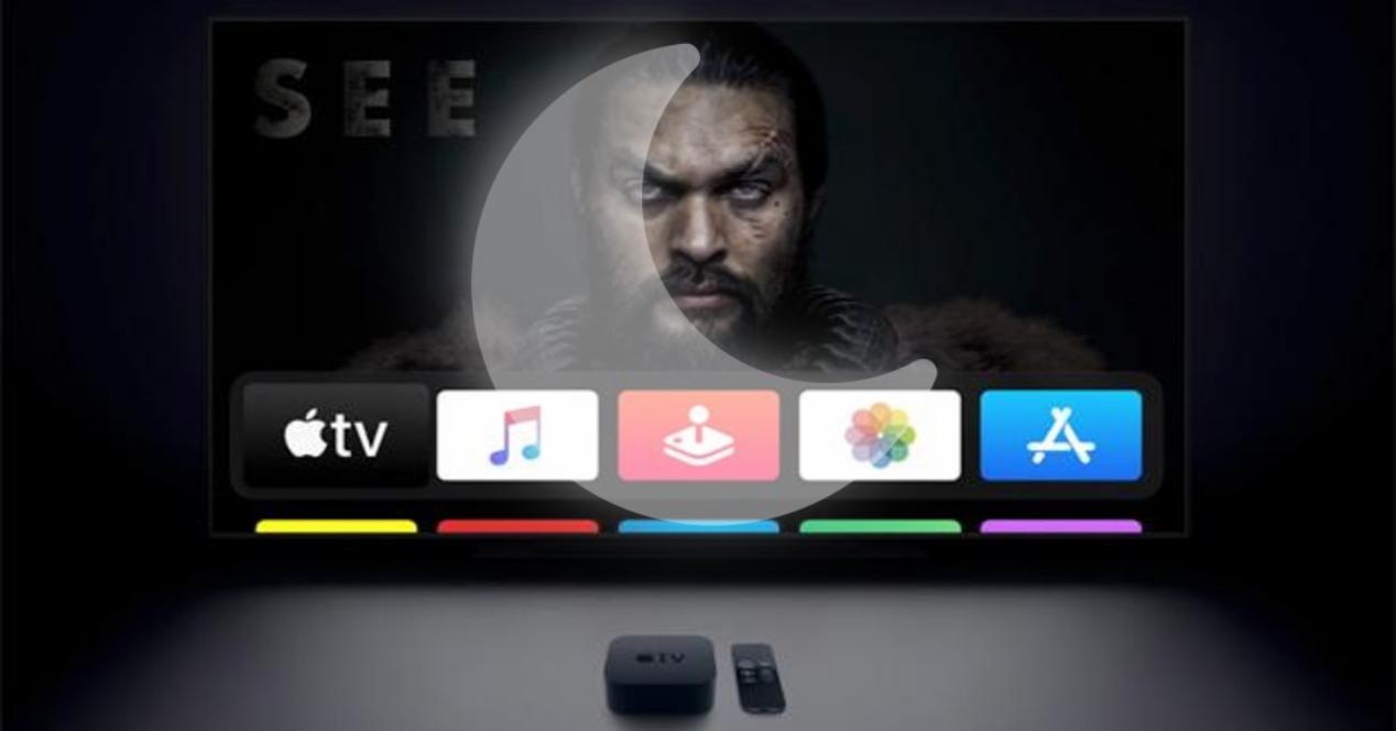 Cómo activar modo noche Apple TV