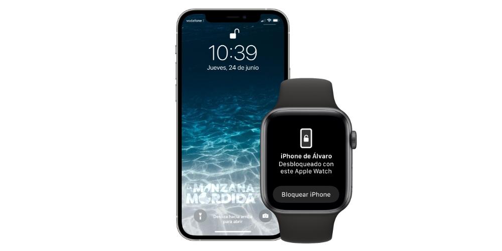 desbloquear iphone con watch