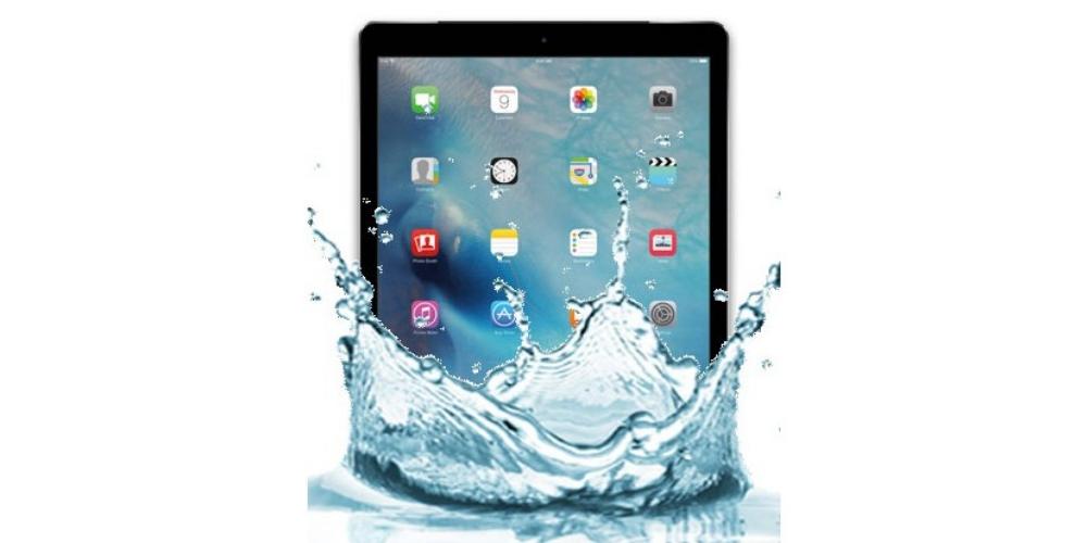 iPad mojado