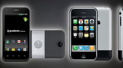 iPhone con Android IBG G Gradiente iphone