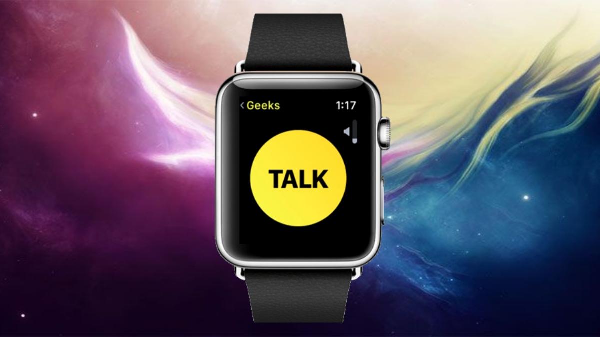 esqueleto realidad velocidad Walkie Talkie en Apple Watch, ¿cómo funciona?