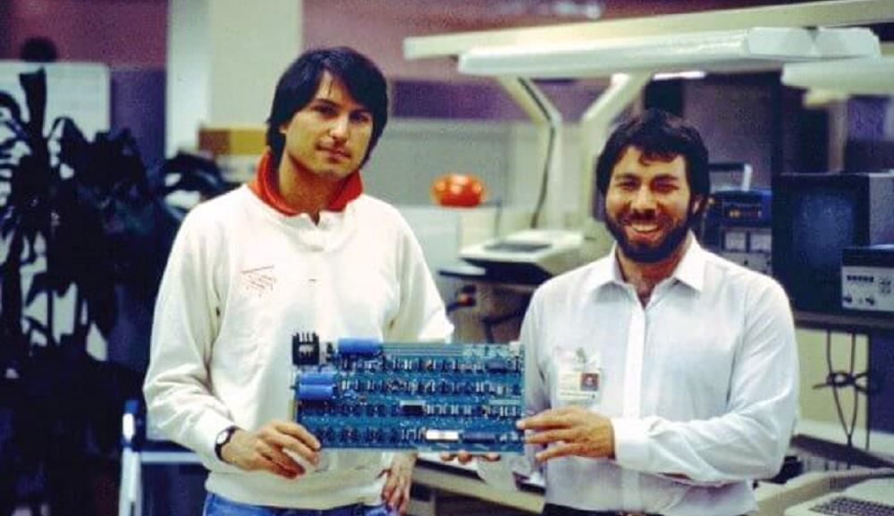 Steve Jobs y Wozniak