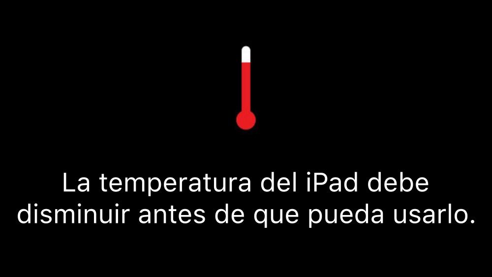 Temperatura iPad