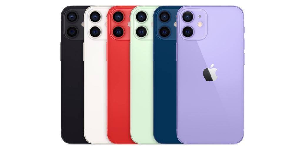 colores iphone 12
