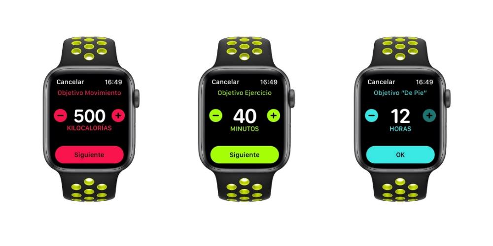 Cambiar anillos Apple Watch