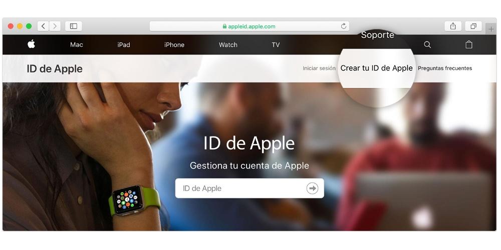 ID de Apple webben