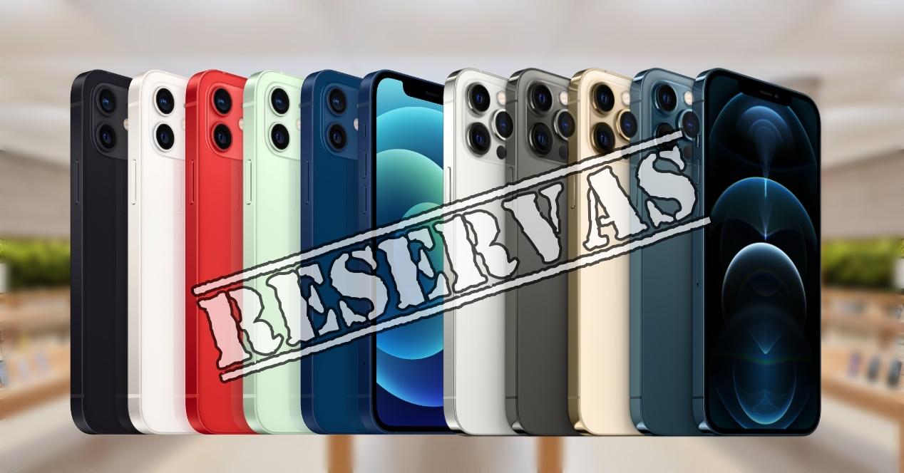 Reservas iPhone 12 y iPhone 12 Pro