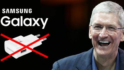 Samsung Galaxy sin cargador - Tim Cook CEO Apple