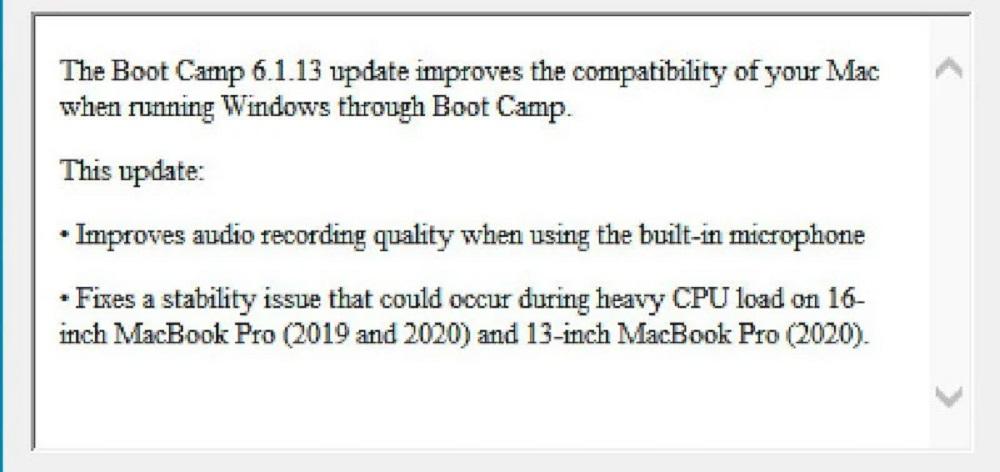 boot camp macbook pro 16 rumor