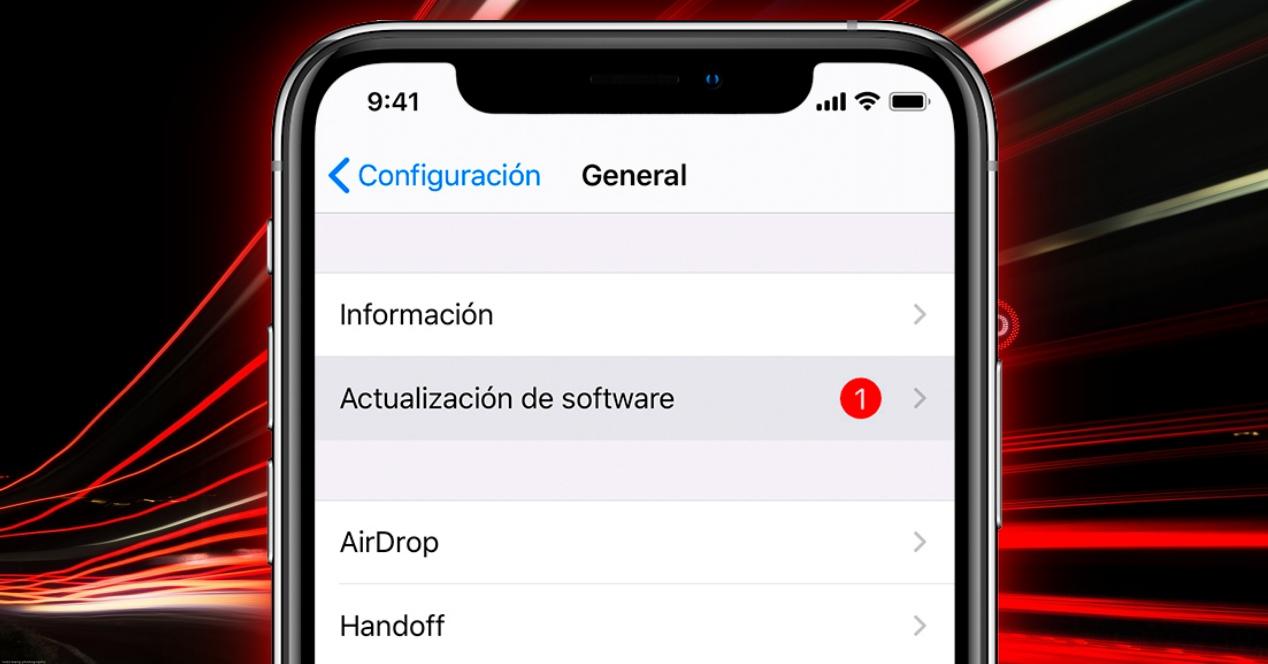 iOS descarga datos móviles