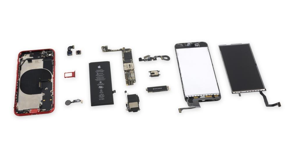 iPhone SE 2020 desmontado - iFixit