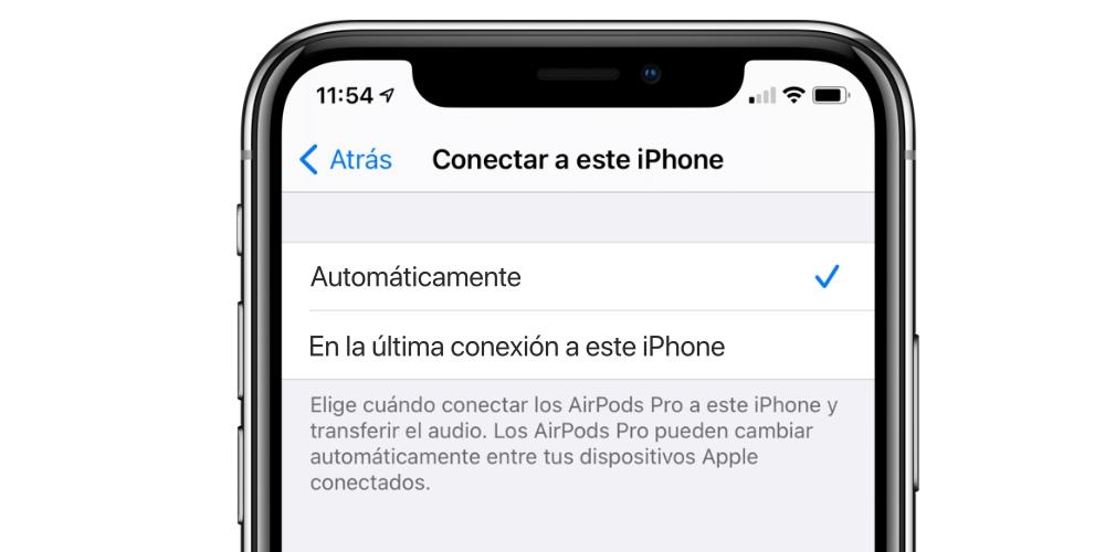 Activar conexión automática AirPods - iPhone y iPad