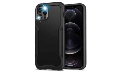 Funda Silicona Suave IPhone 12 Pro con Protector Camara 3D - 7 Colores