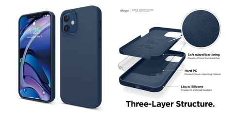 elago Funda de silicona diseñada para iPhone SE 2022 (3ª generación),  compatible con iPhone SE 2020, iPhone 8, iPhone 7, funda delgada de  silicona con