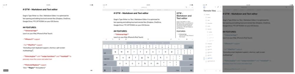 GTW Markdown