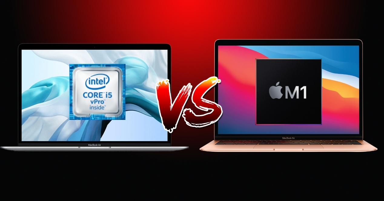 MacBook Air M1 vs Intel