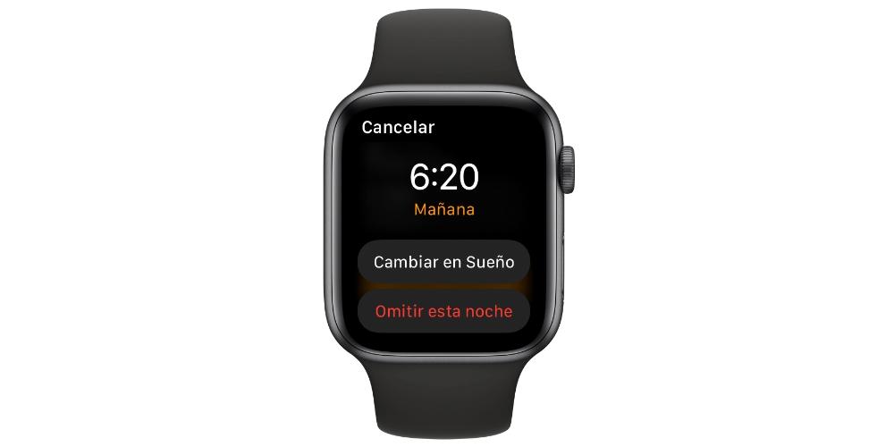 Omitir Alarma Sueño Apple Watch
