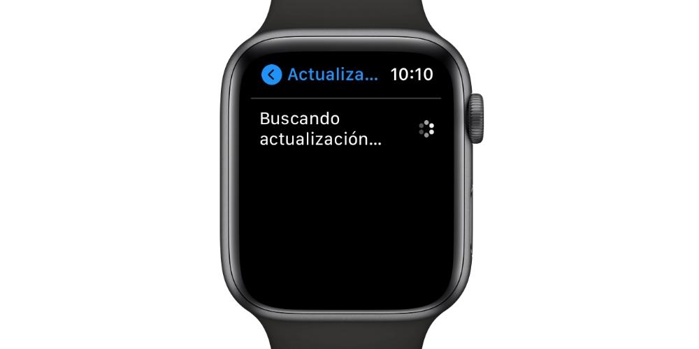 Buscando Actualización Apple Watch
