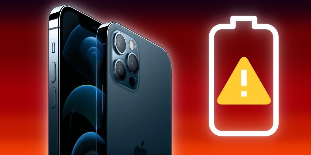 Problemas batería en iPhone 12 Pro y 12 Pro Max