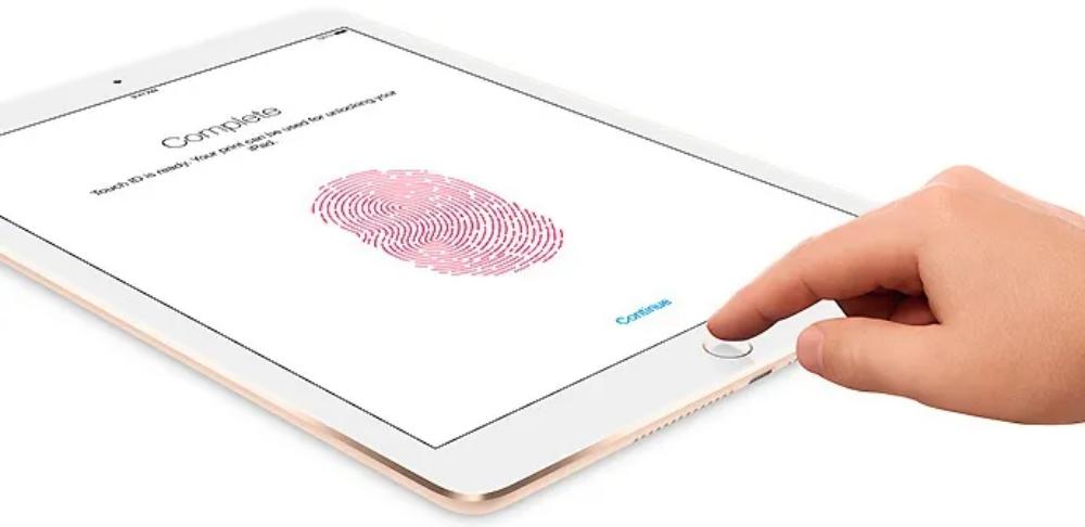 Touch ID en iPad