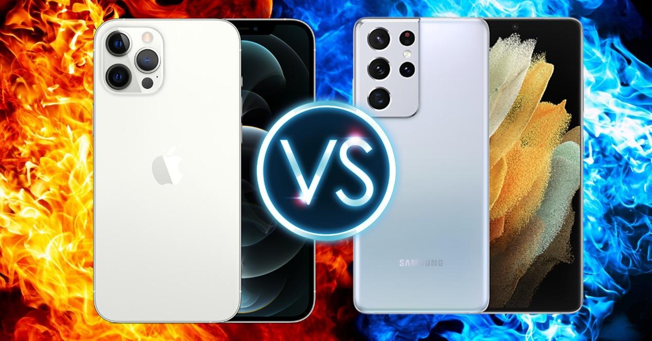 iPhone 12 Pro Max vs Samsung Galaxy S21 Ultra