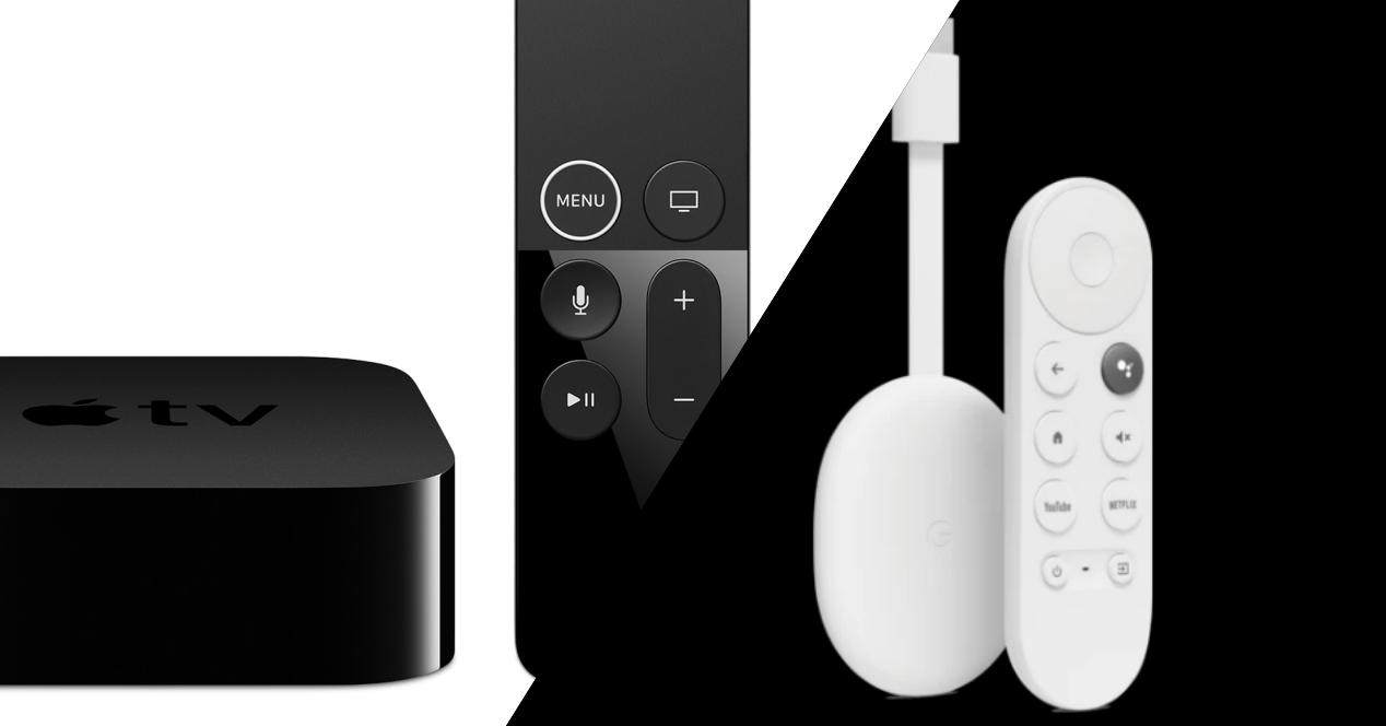 Apple TV 4K vs Google Chromecast 2020: características diferencias