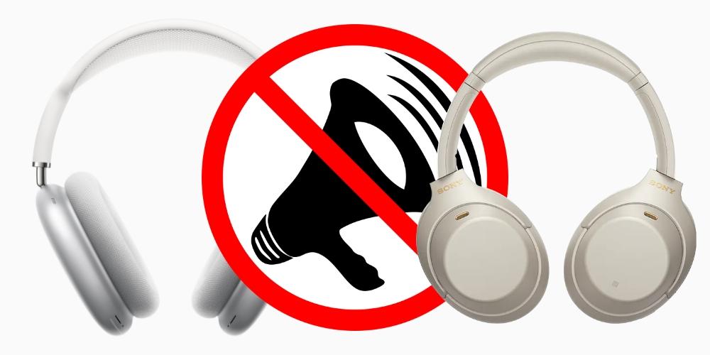 Cancelación ruido AirPods Max Sony WH-1000XM4