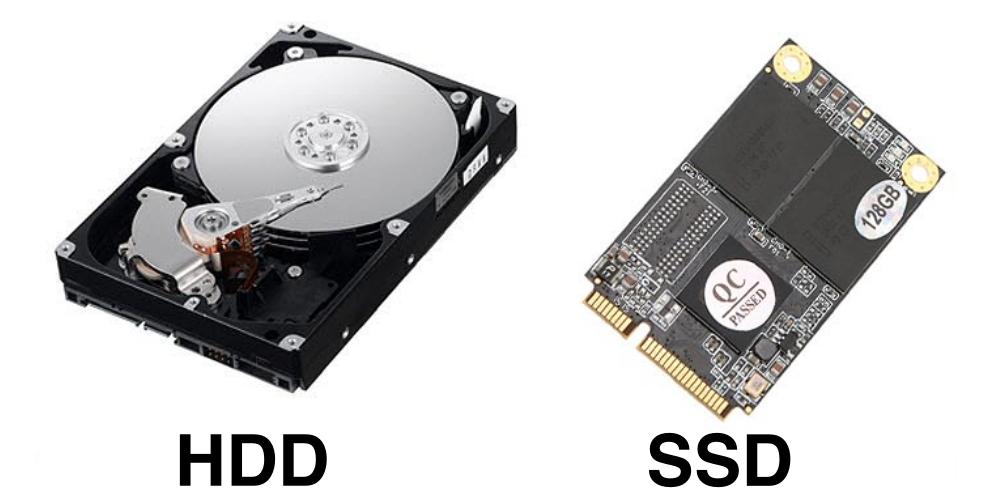 HDD y SSD