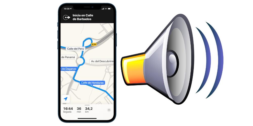 Indicaciones voz GPS mapas coche
