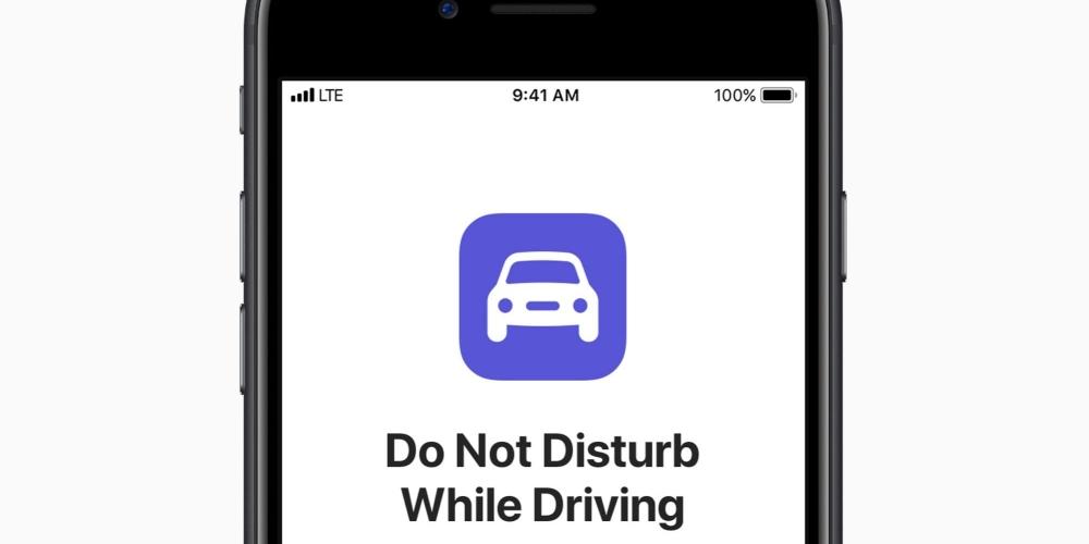 No molestar al conducir iPhone