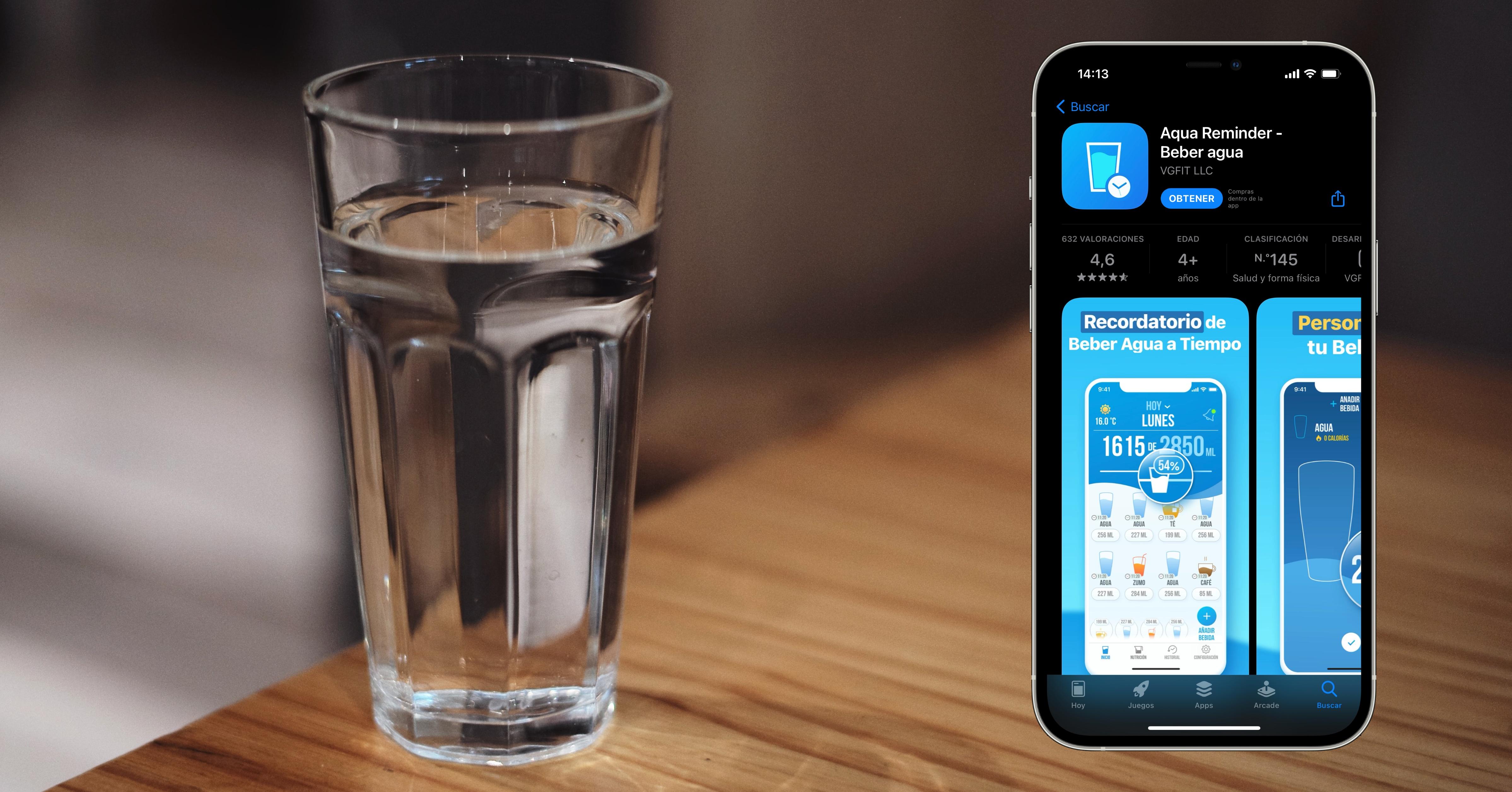 Apps para beber agua