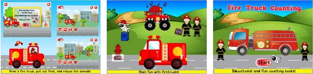 juegos camiones bomberos
