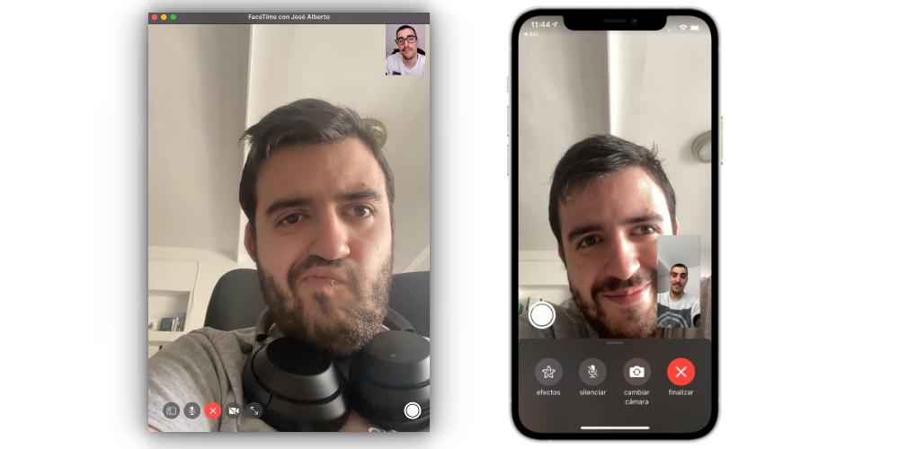 video call facetime mac iphone