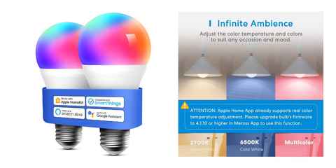 Este pack de bombillas HomeKit multicolor tienen un precio exclusivo en   para los usuarios Prime