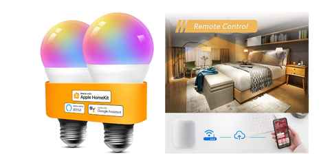 Refoss Las bombillas inteligentes funcionan con Apple HomeKit, bombillas  inteligentes que cambian de color compatibles con Siri, Alexa y Google  Home