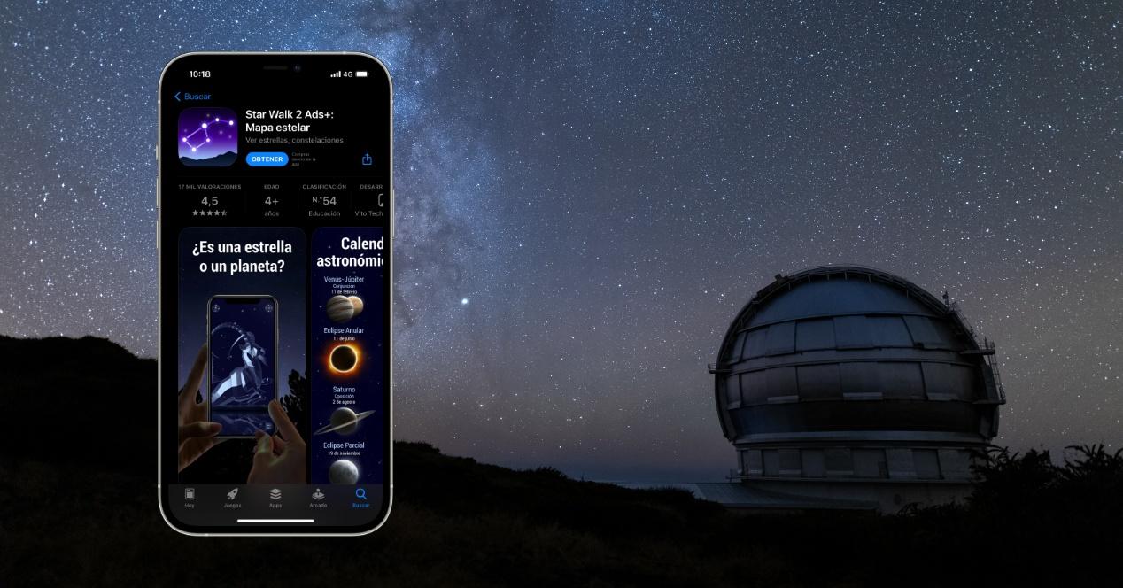 apps de astronomia para iPhone
