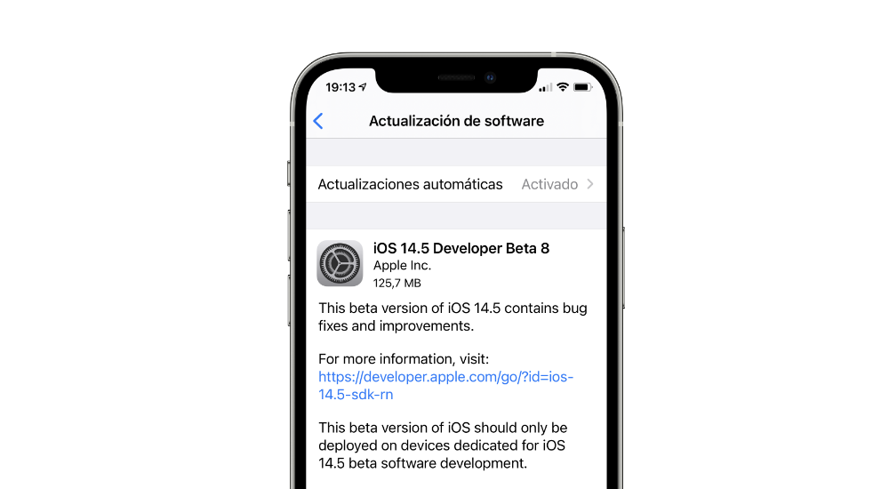 iOS 14 5 beta 8