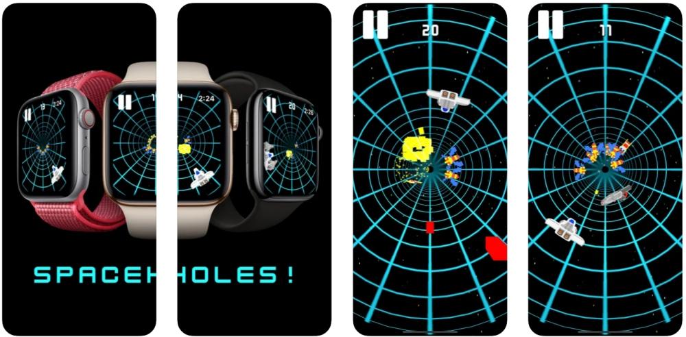 Spaceholes - Arcade Watch Game