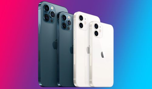 familia del iphone 12 de apple