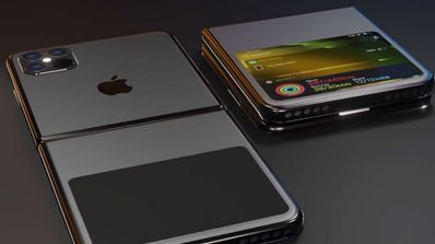 concepto iphone plegable