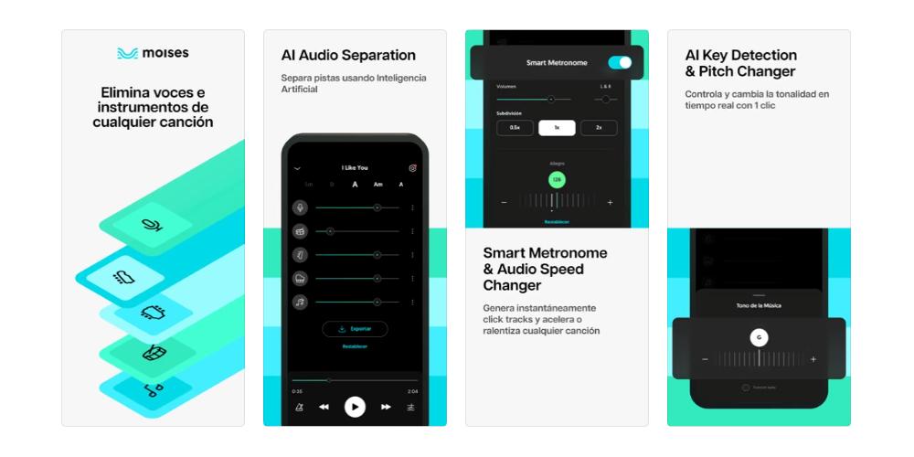 moises app editar audio iphone