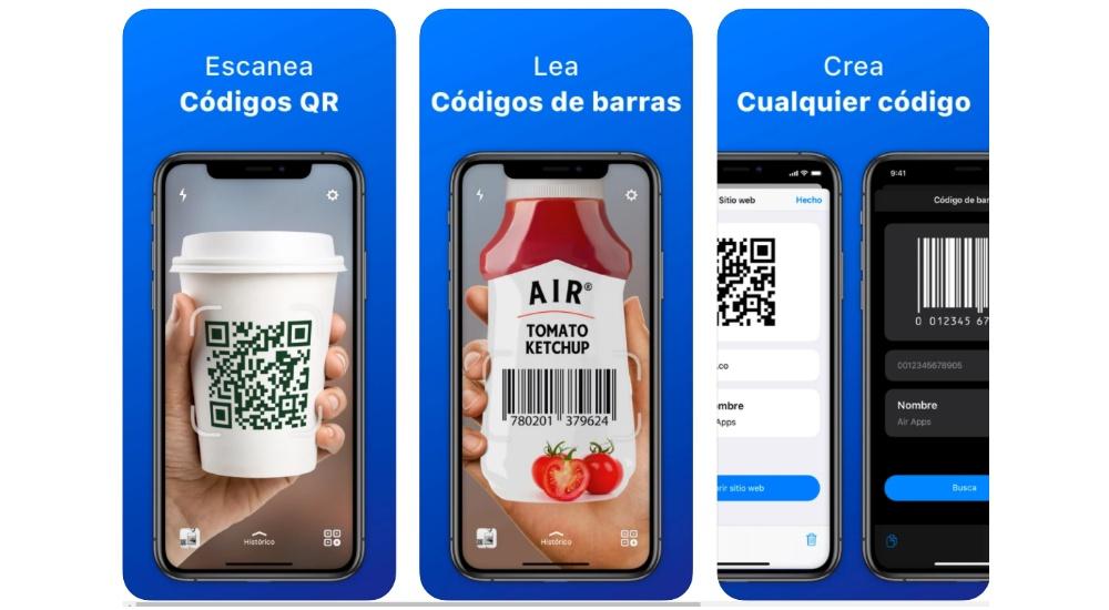 Apps to read QR codes from the iPhone