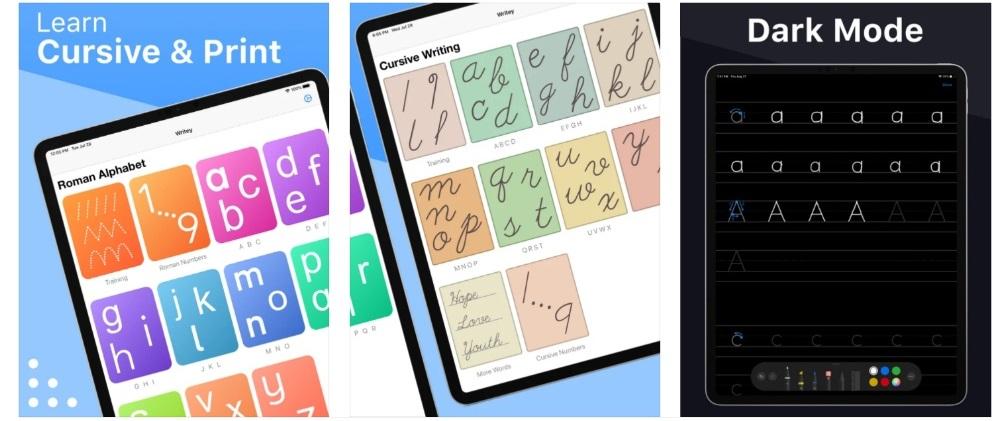 Apps to improve calligraphy on iPad with Apple Pencil