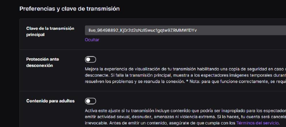 clave transmision