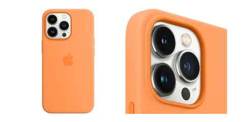 Case Apple para iPhone 13 Pro de Silicona con MagSafe - Caléndula