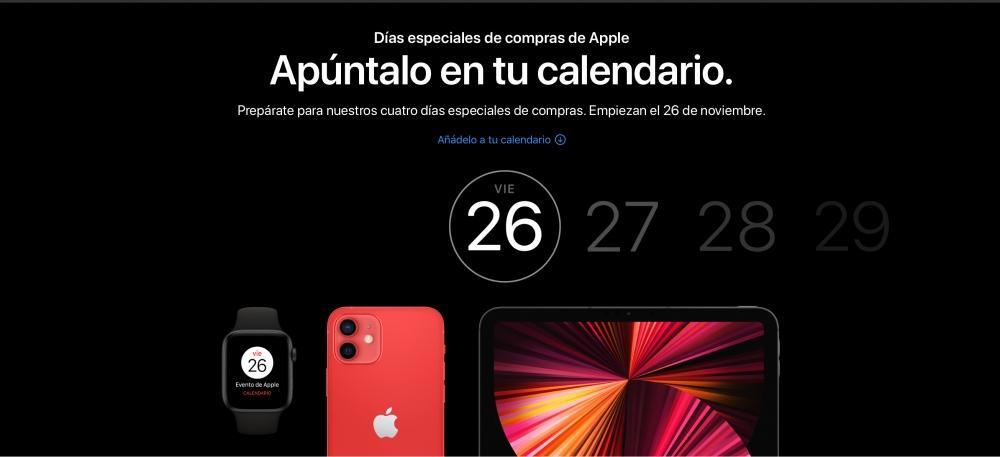 apple anuncia black friday 2021