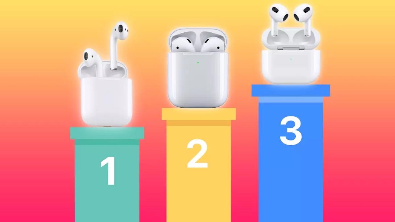 AirPods 1, 2 y 3